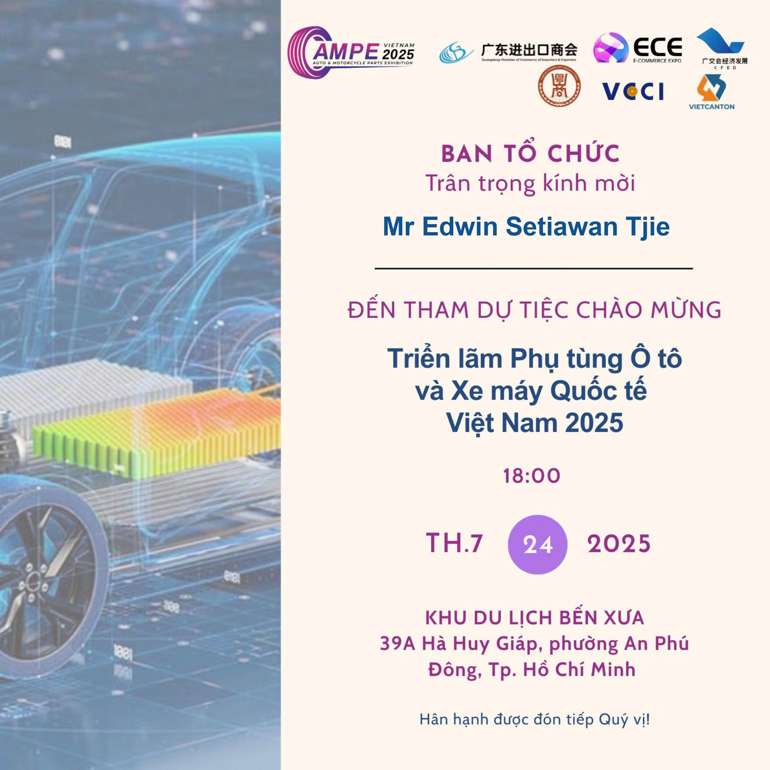 Pameran Suku Cadang Mobil dan Sepeda Motor Internasional Vietnam 2025